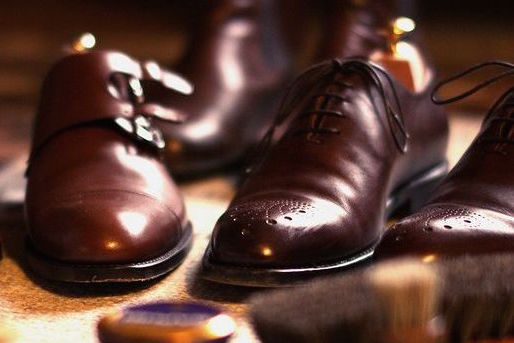 Shiny Shoes Brown
